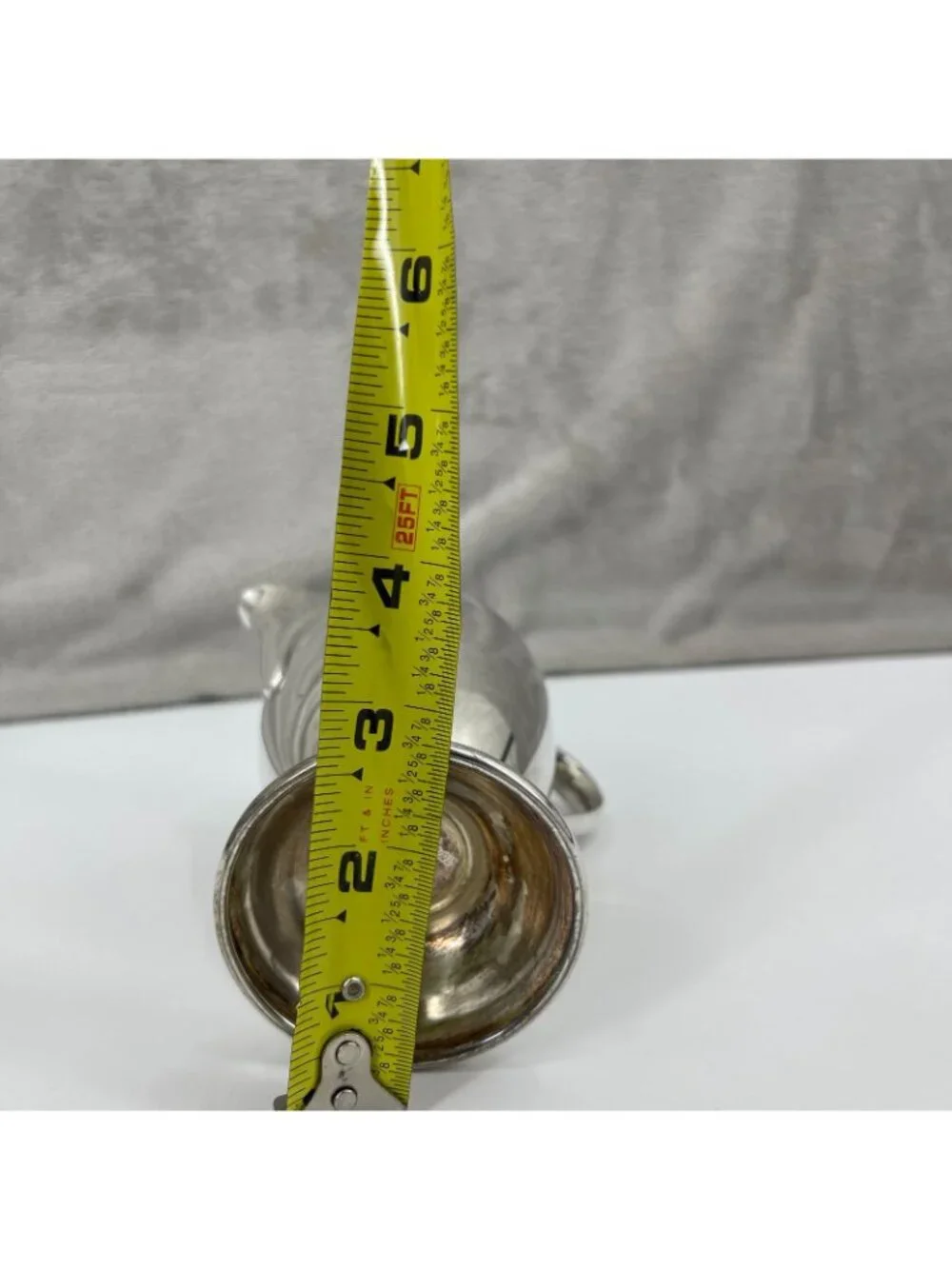 Gorham Vintage Silverplate 3/4 Pint Creamer Pitcher YC474 5.5 Inch No Monogram